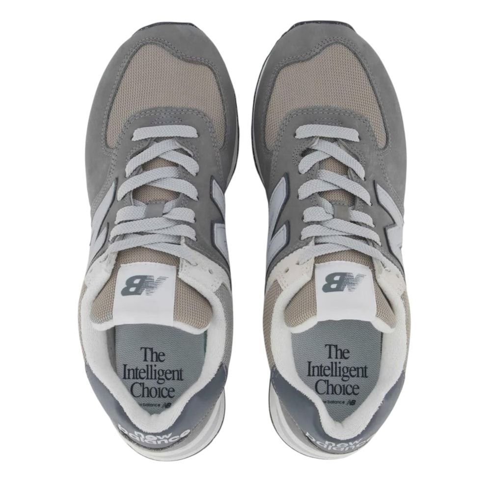 Tênis New Balance 574v2 Unissex Cinza 4