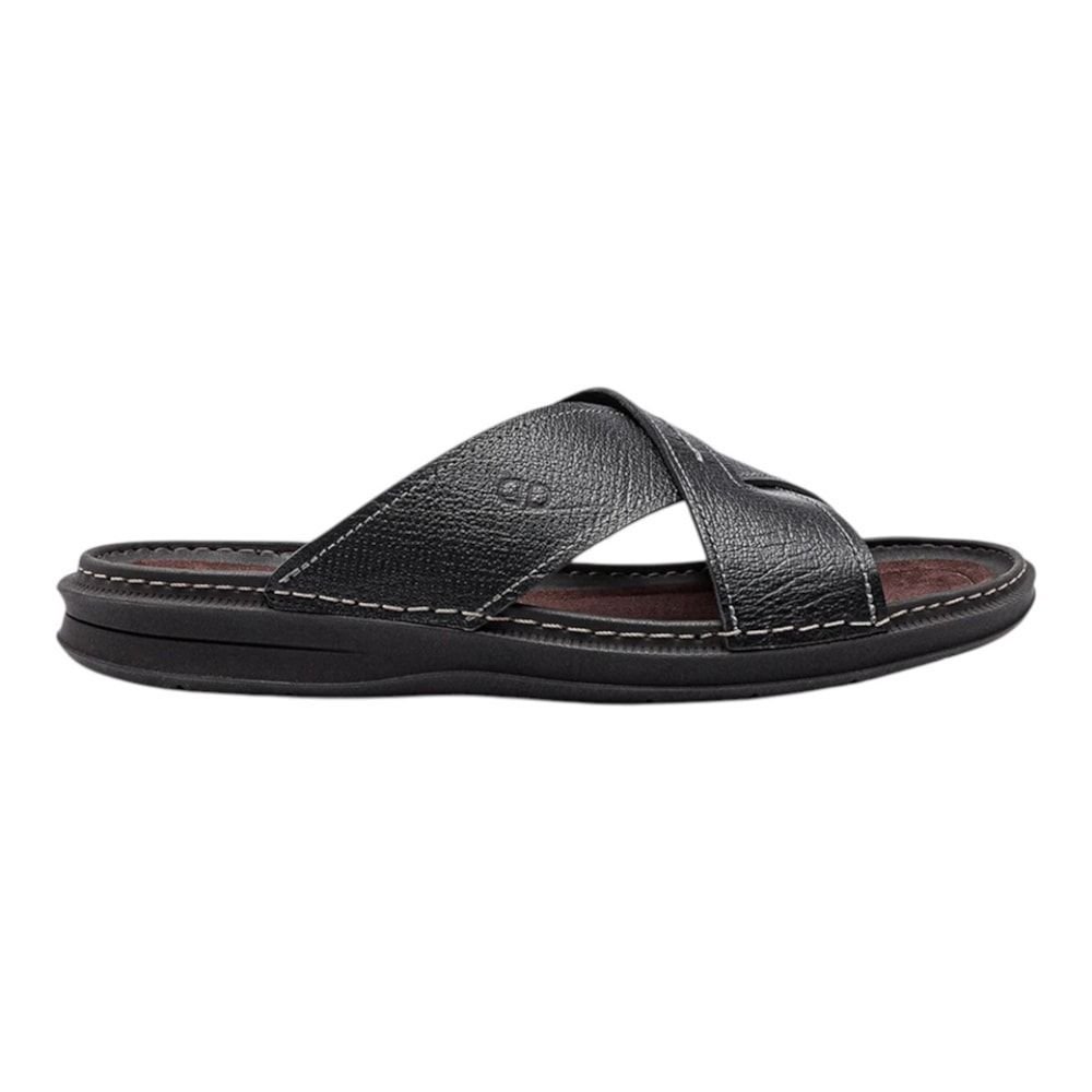 Sandália Democrata Easy Lazy Masculina Preto 1