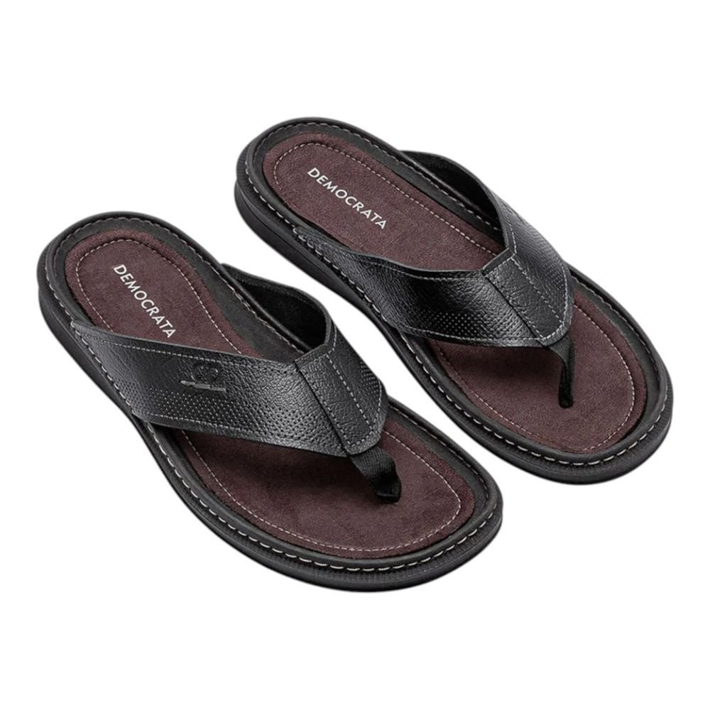Chinelo Democrata Lazy Masculino Preto 2