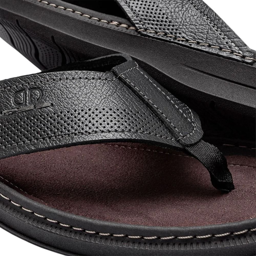 Chinelo Democrata Lazy Masculino Preto 3