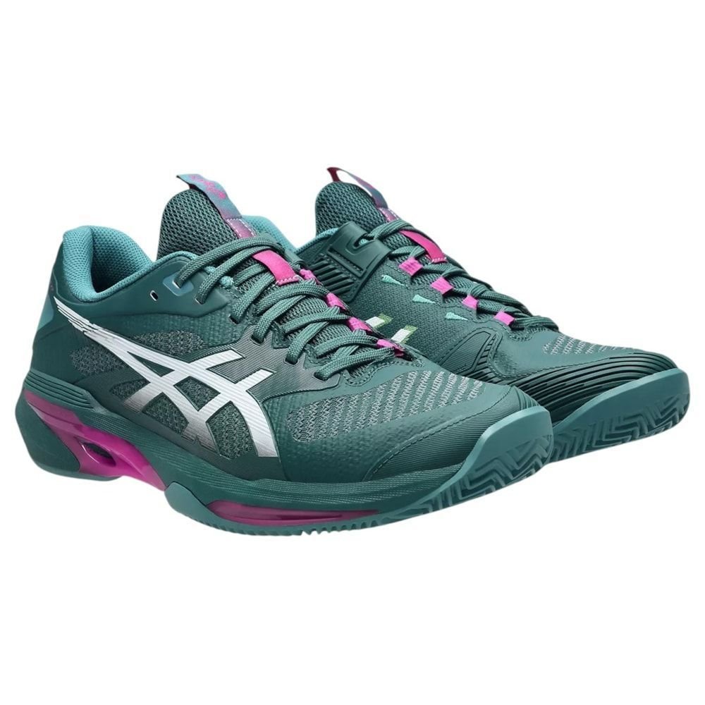 Tênis Asics Solution Speed FF 4 Clay Court Masculino Verde 3