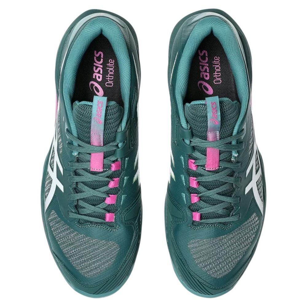 Tênis Asics Solution Speed FF 4 Clay Court Masculino Verde 5