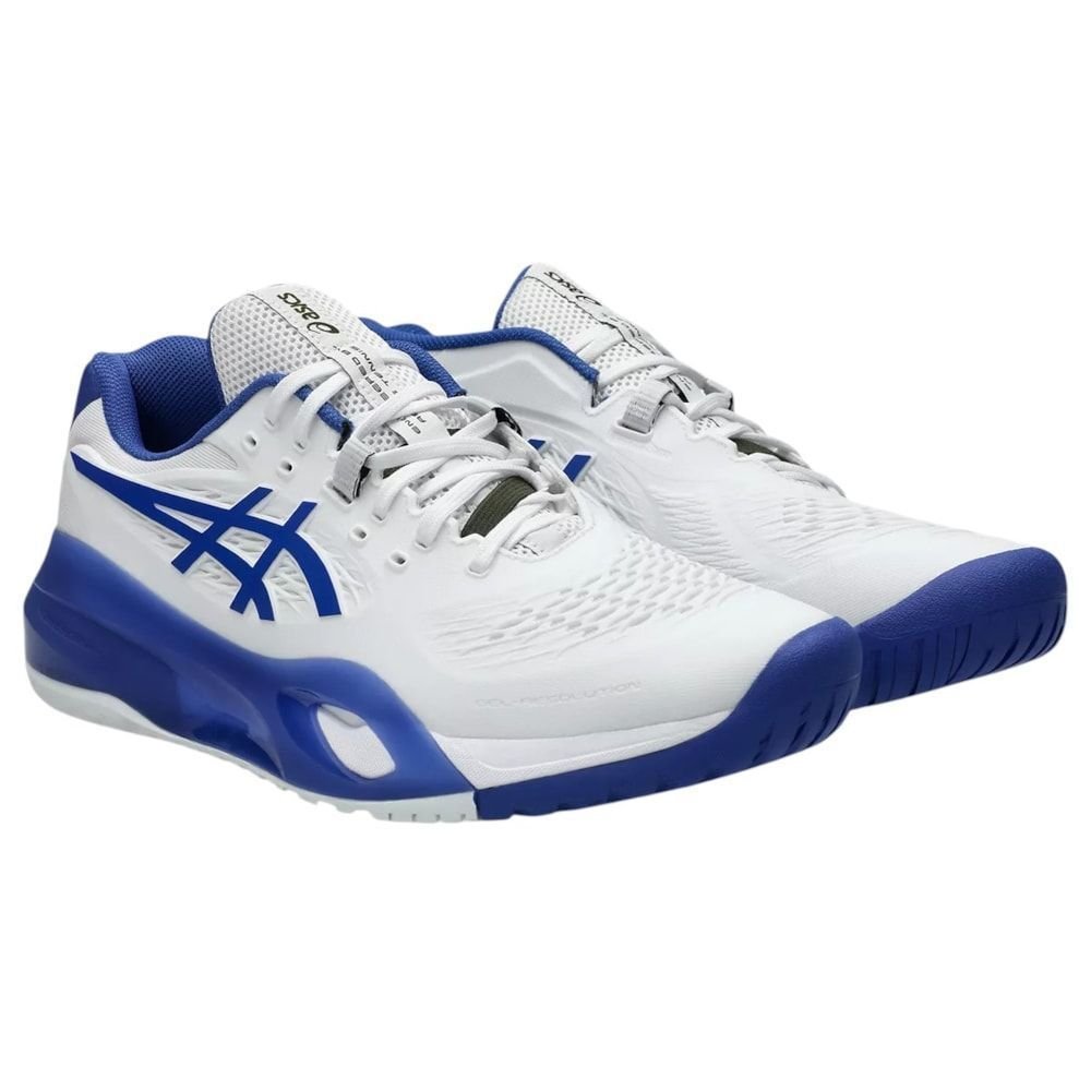 Tênis Asics Gel-Resolution X All Court Masculino Branco/Azul 4