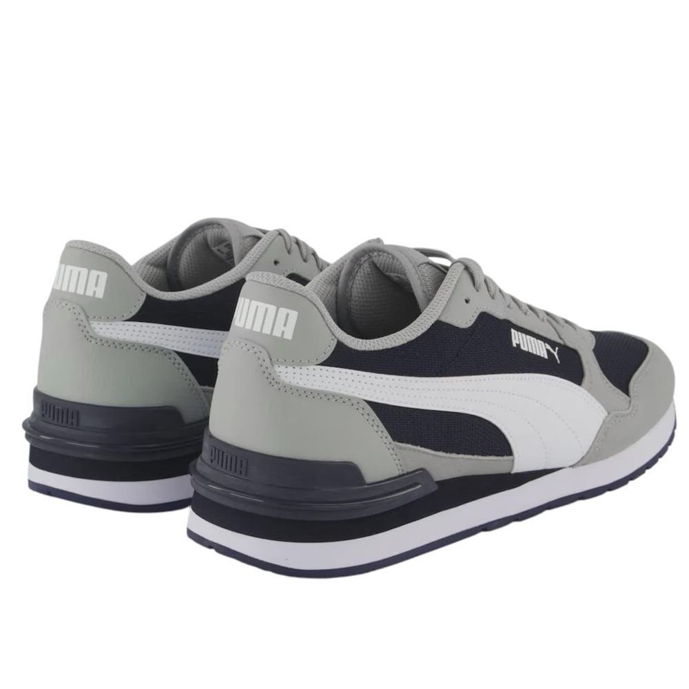 Tênis Puma ST Runner V4 Mesh Masculino Cinza 3