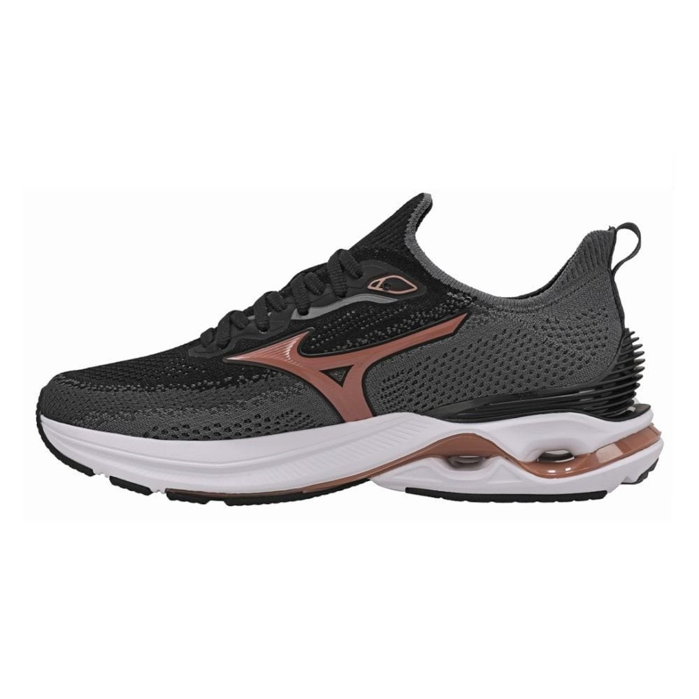 Tênis Mizuno Wave Mirai 8 Feminino Cinza 2