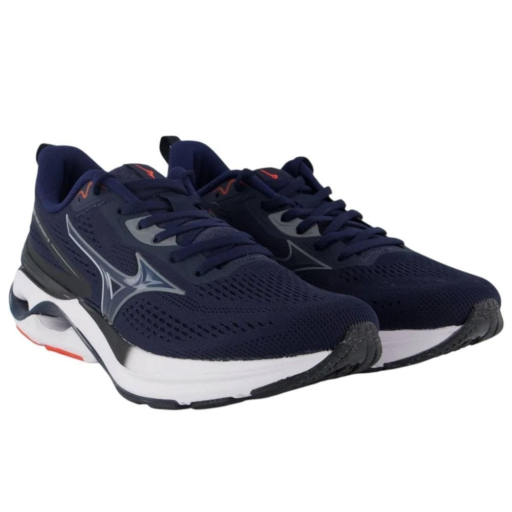 Tênis Mizuno Wave Dynasty 8 Masculino Azul Marinho 2