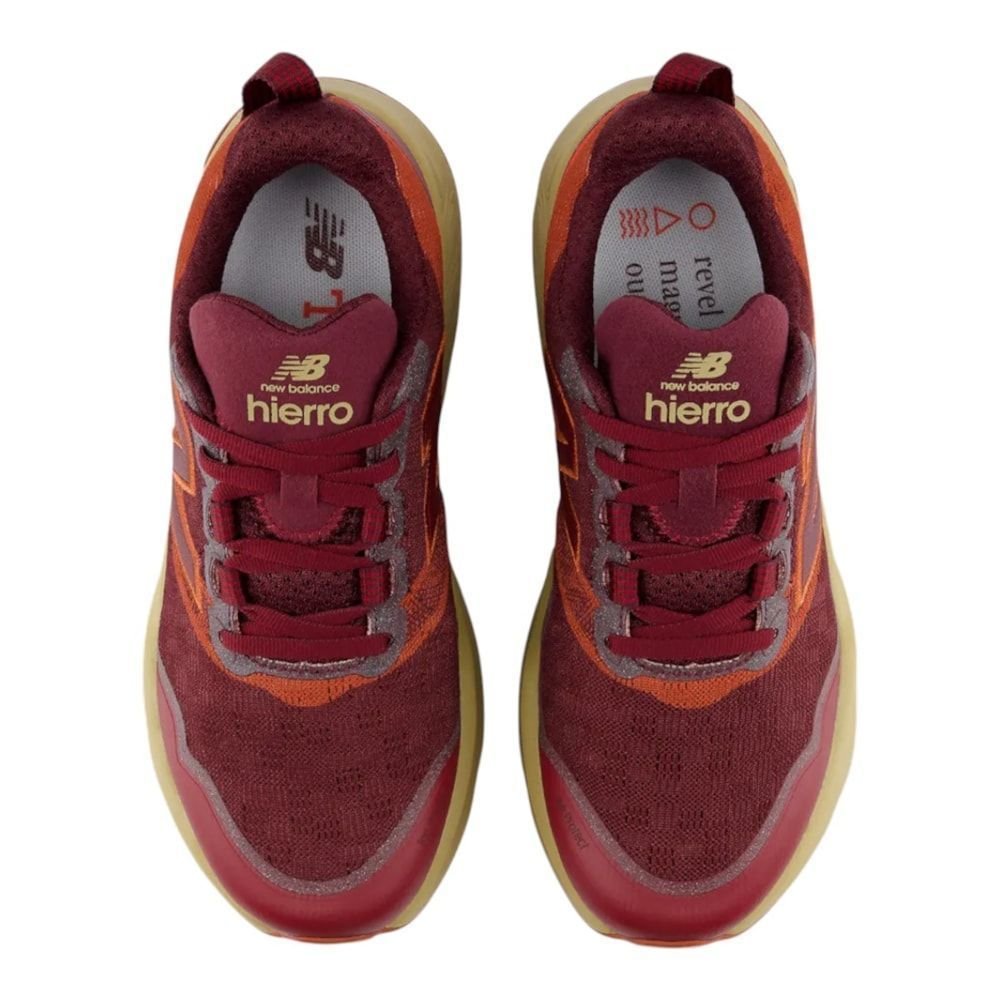 Tênis New Balance Fresh Foam X Hierro V9 Feminino Vermelho 5