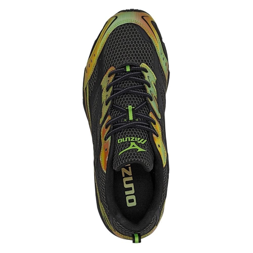 Tênis Mizuno Mzr Midnight Velocity Unissex Cinza/Dourado 5