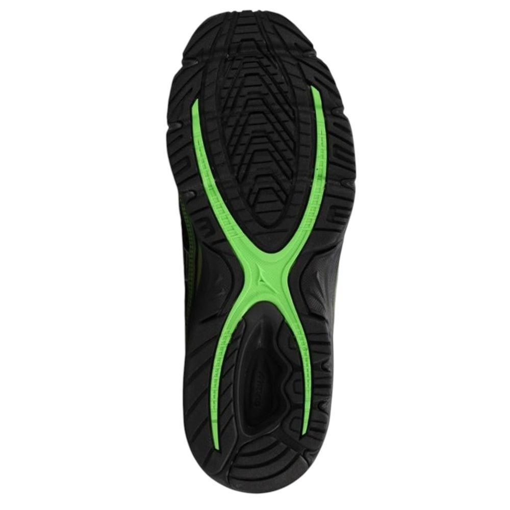Tênis Mizuno Mzr Midnight Velocity Unissex Cinza/Dourado 6