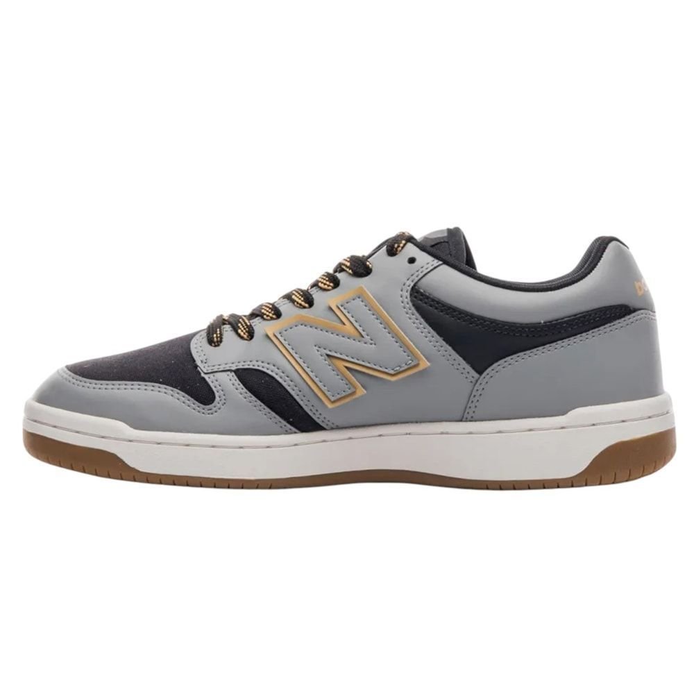 Tênis New Balance 480 Low Unissex Cinza 2