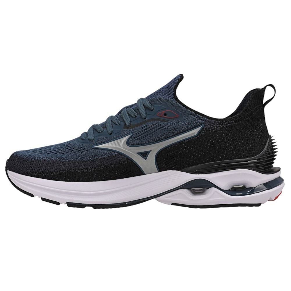 Tênis Mizuno Wave Mirai 8 Masculino Azul Marinho 2