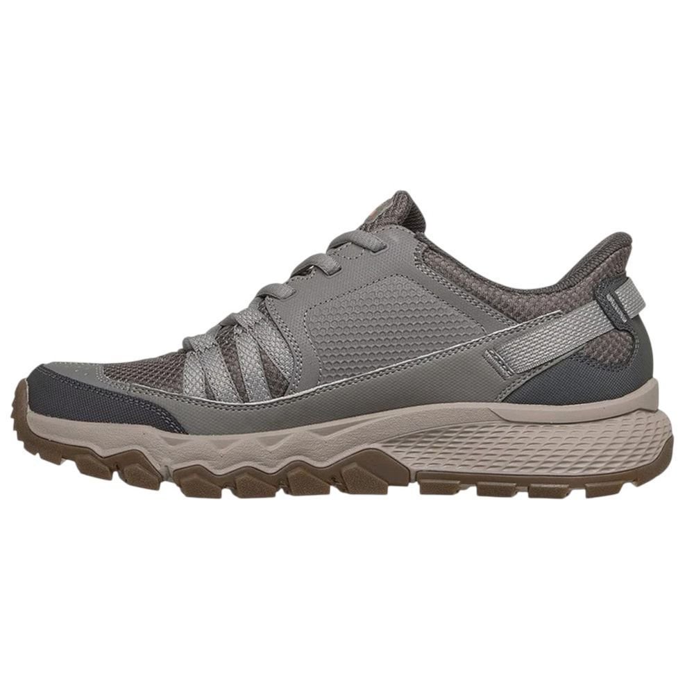 Tênis Skechers Dynamite At-Escapar Masculino Marrom/Cinza 2