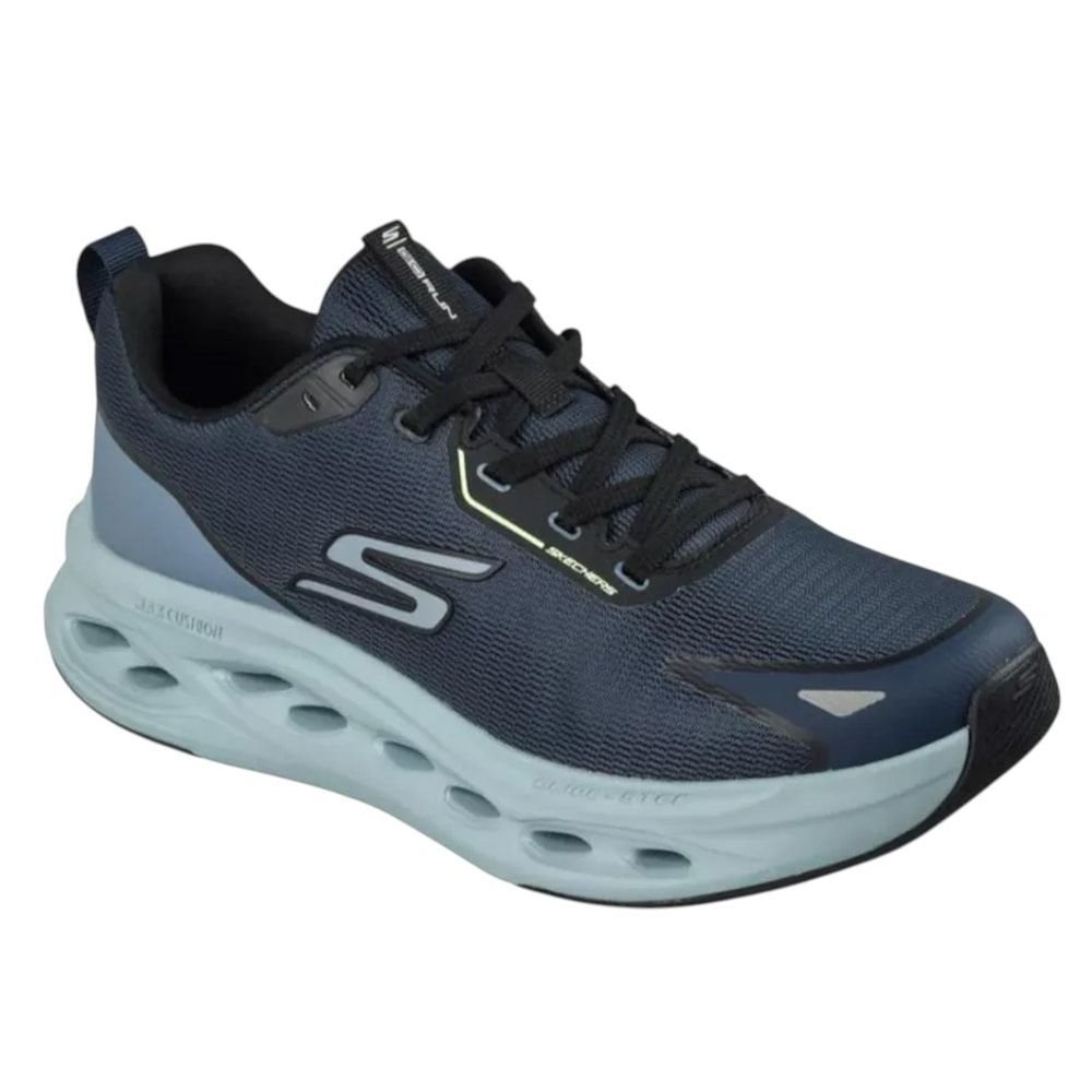 Tênis Skechers Max Cushioning Glide-Step Masculino Azul Marinho 3