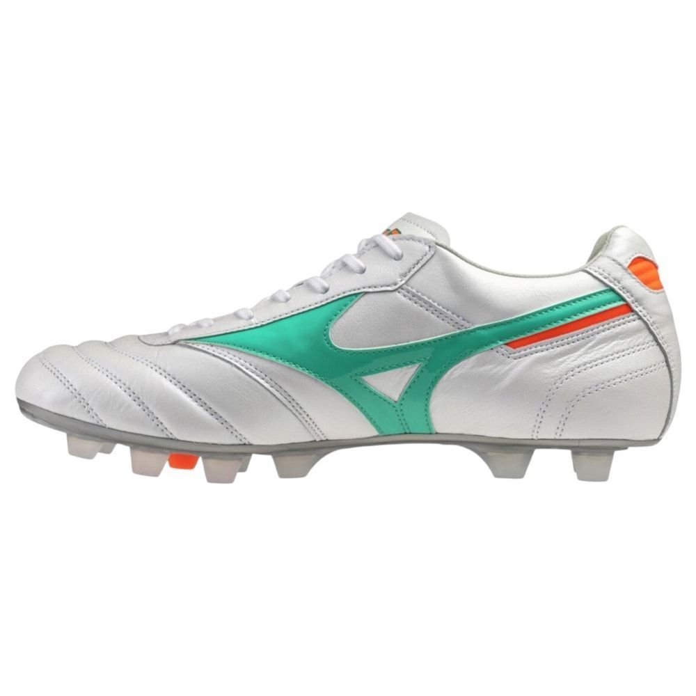 Chuteira Campo Mizuno Morelia II Japan MD Branco 2