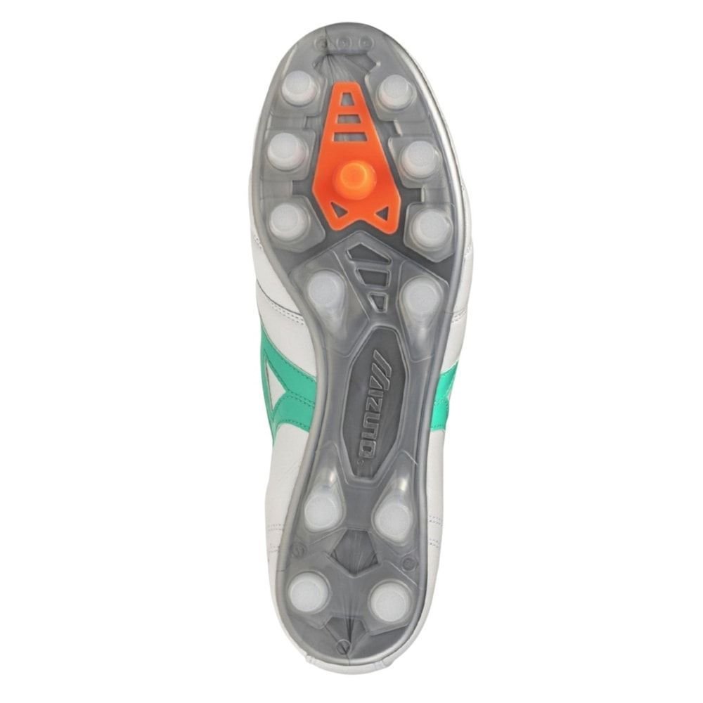 Chuteira Campo Mizuno Morelia II Japan MD Branco 5