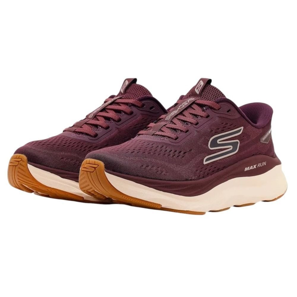 Tênis Skechers Max Run Feminino Vermelho 3