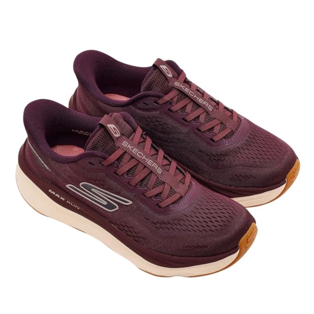Tênis Skechers Max Run Feminino Vermelho 5