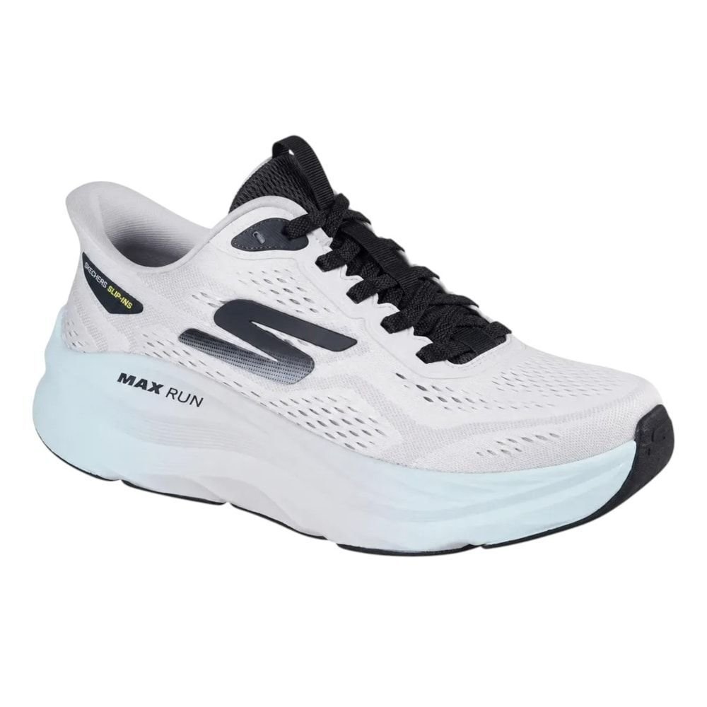 Tênis Skechers Max Run Masculino Branco 3