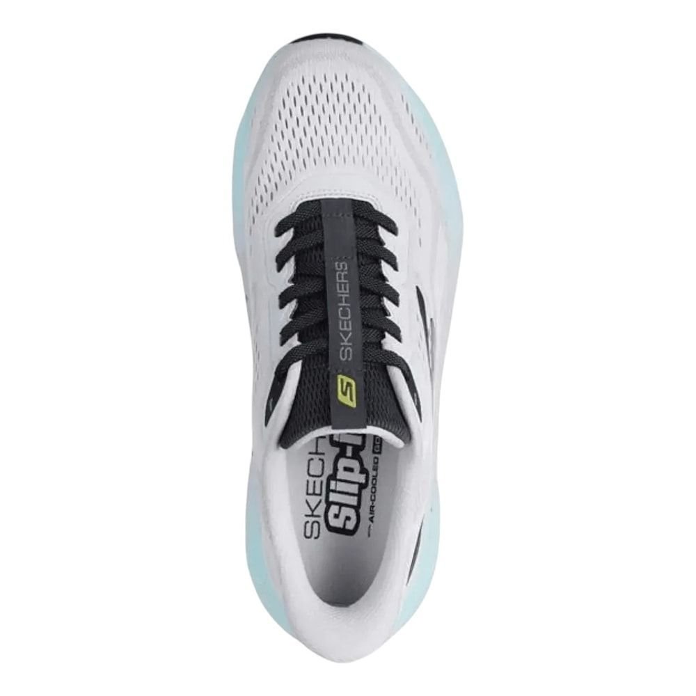 Tênis Skechers Max Run Masculino Branco 4
