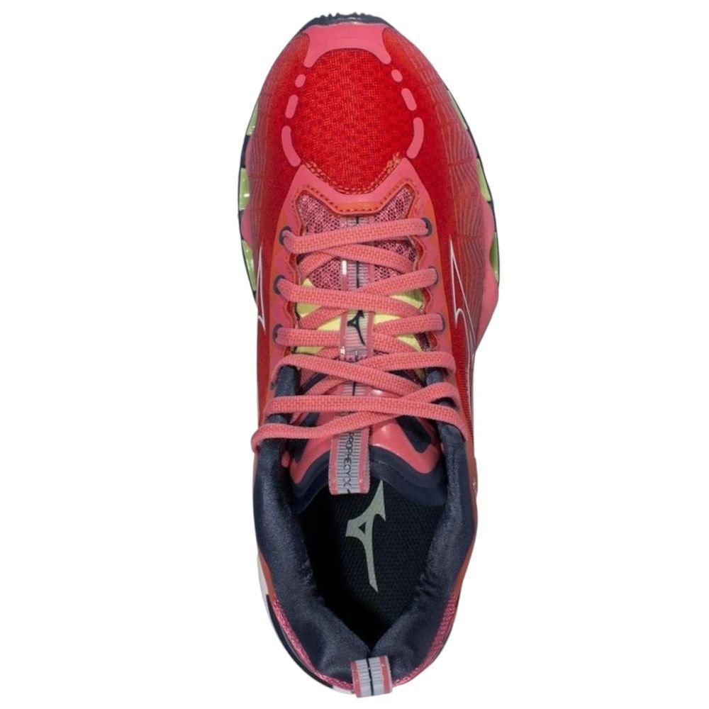 Tênis Mizuno Wave Prophecy X Feminino Vermelho 3