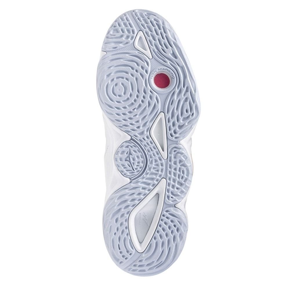 Tênis Mizuno Wave Momentum 3 Mid Feminino Branco 5