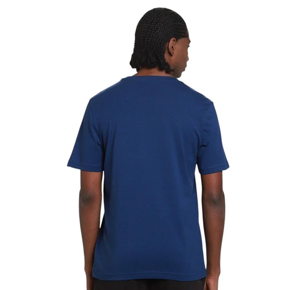 Camiseta Puma Ess Small No. 1 Logo Masculina Azul Marinho 2