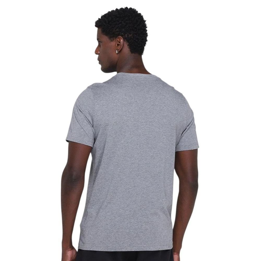 Camiseta Puma Ess Small No. 1 Logo Masculina Cinza 2