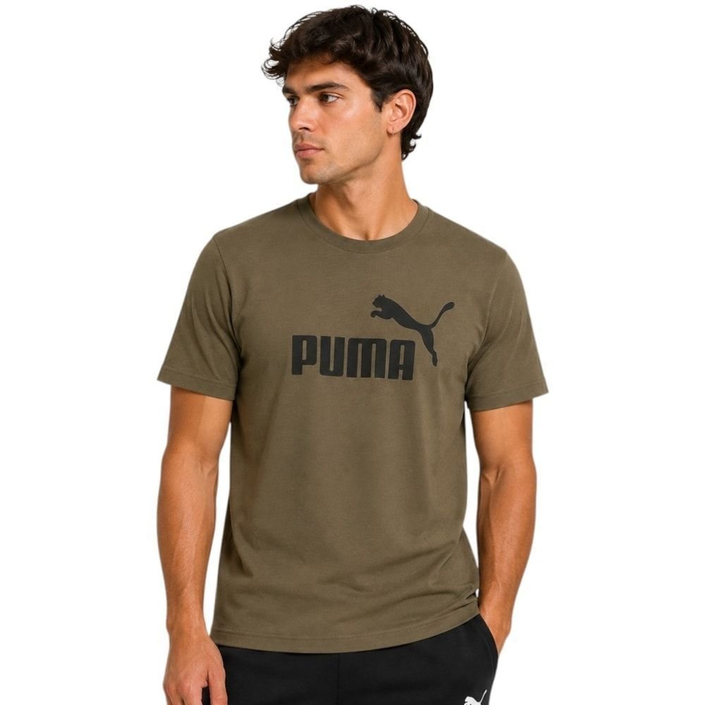 Camiseta Puma Ess No. 1 Logo Masculina