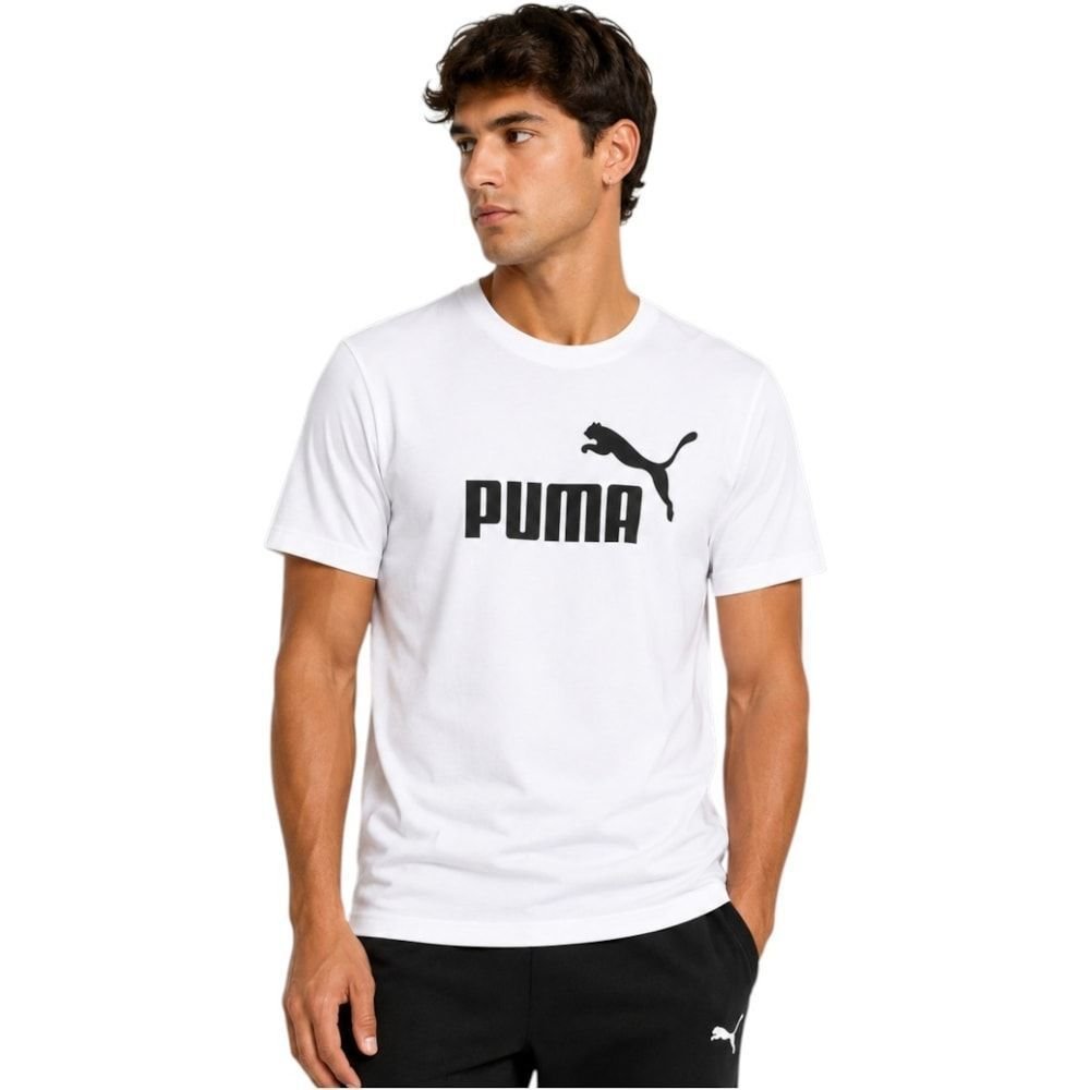 Camiseta Puma Ess No. 1 Logo Masculina