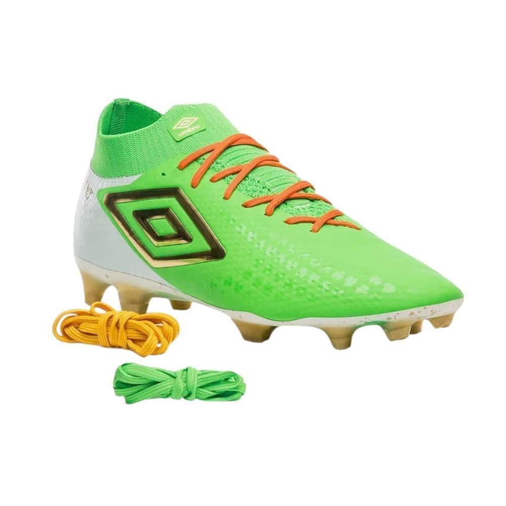 Chuteira Campo Umbro Adamant Top Speed Pro STP Verde 3