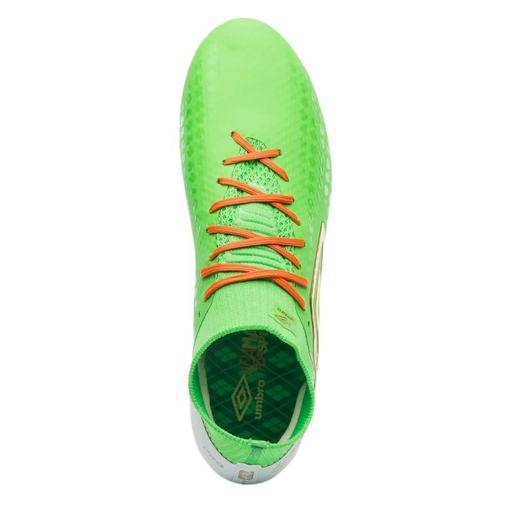 Chuteira Campo Umbro Adamant Top Speed Pro STP Verde 5