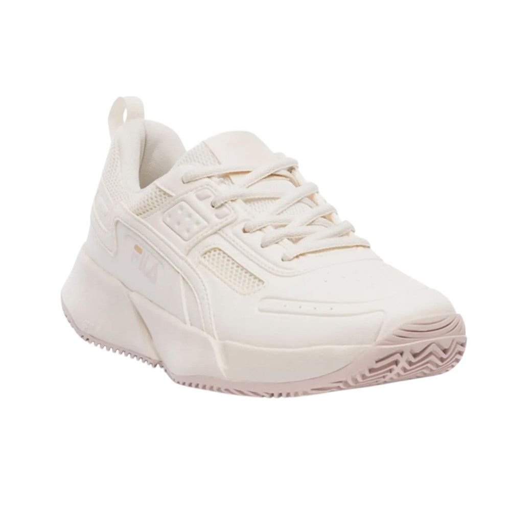 Tênis Fila Precision Clay Court Feminino Bege 3