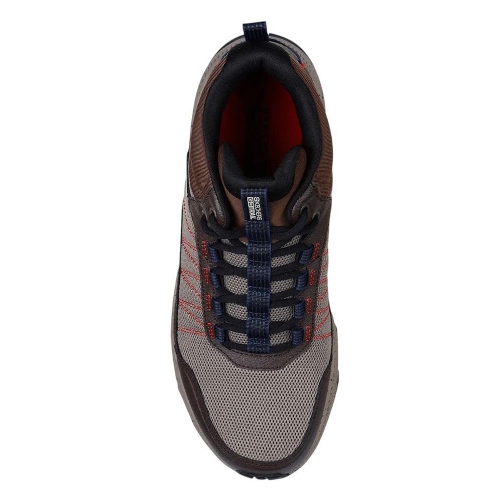 Bota Skechers Go Run Trail Altitude 2.0 Ridgetop Masculina Marrom 4