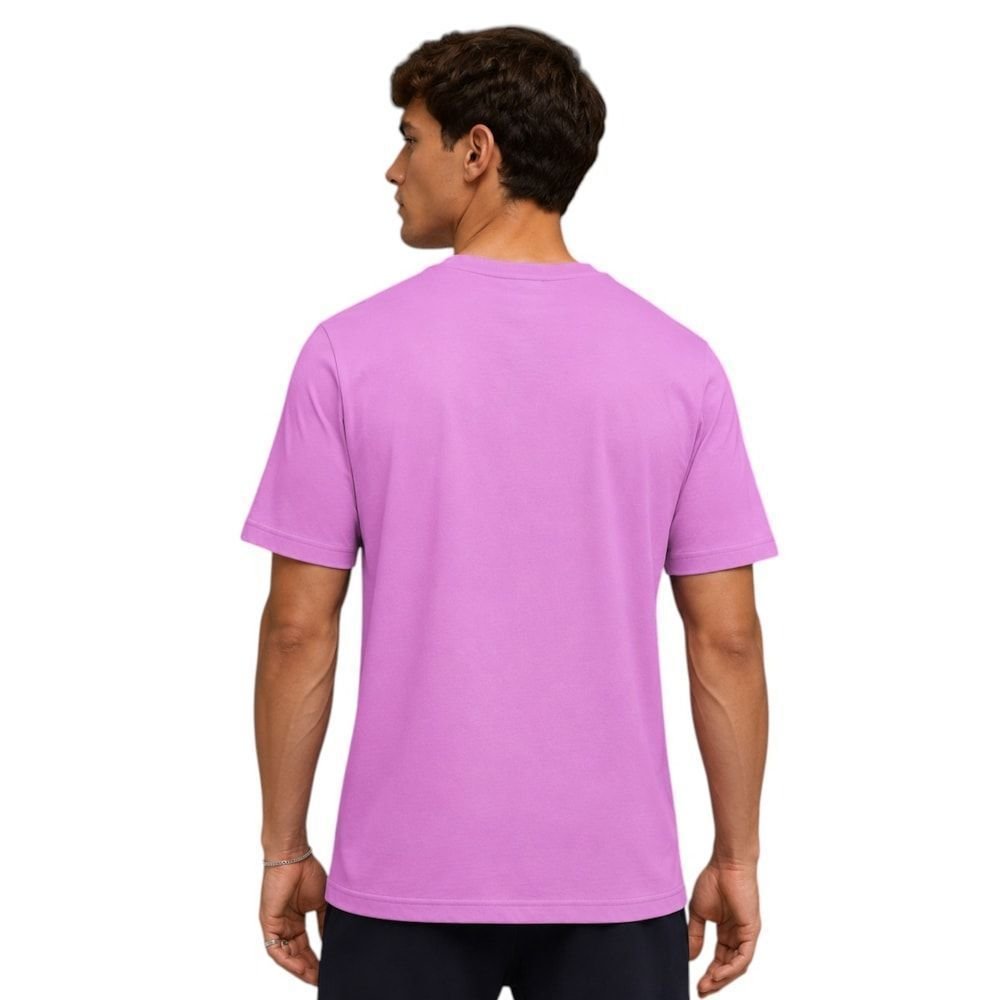 Camiseta Puma Ess Small No. 1 Logo Masculina Rosa 2