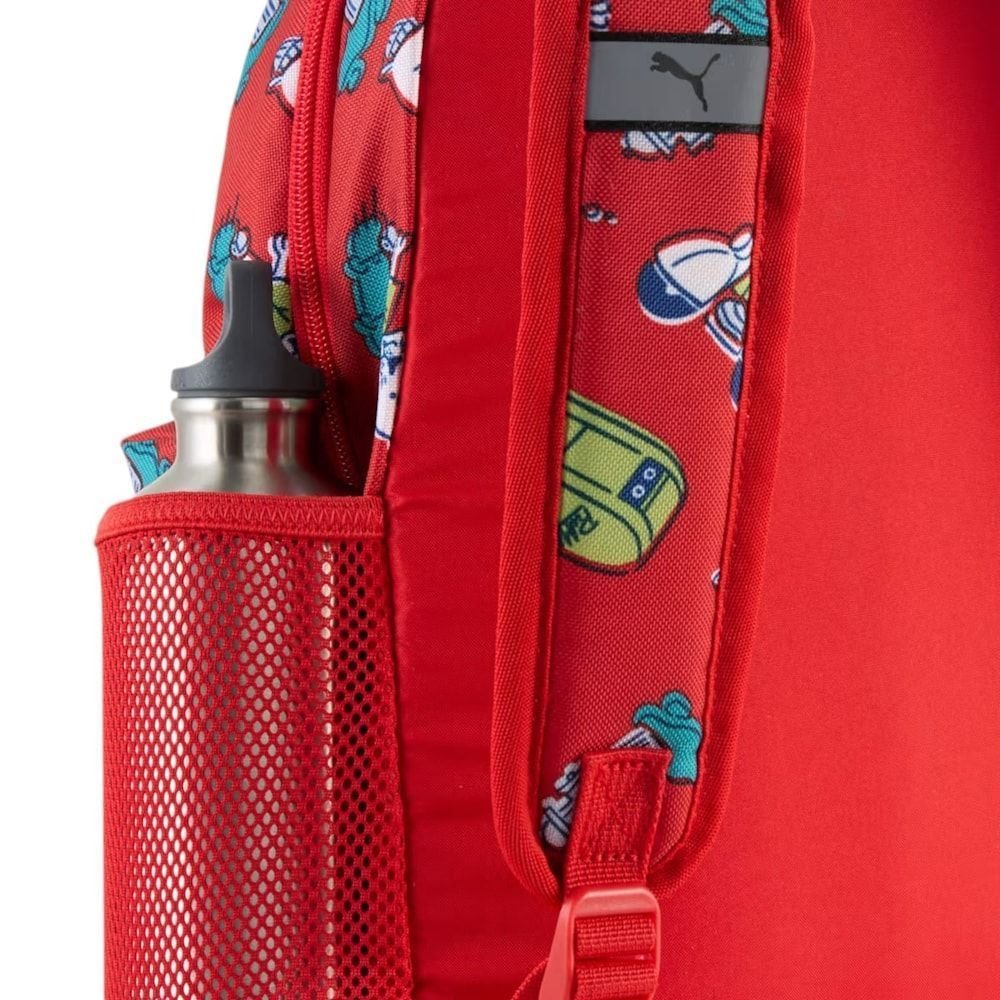 Mochila Puma Phase AOP Small Infantil Vermelho 3