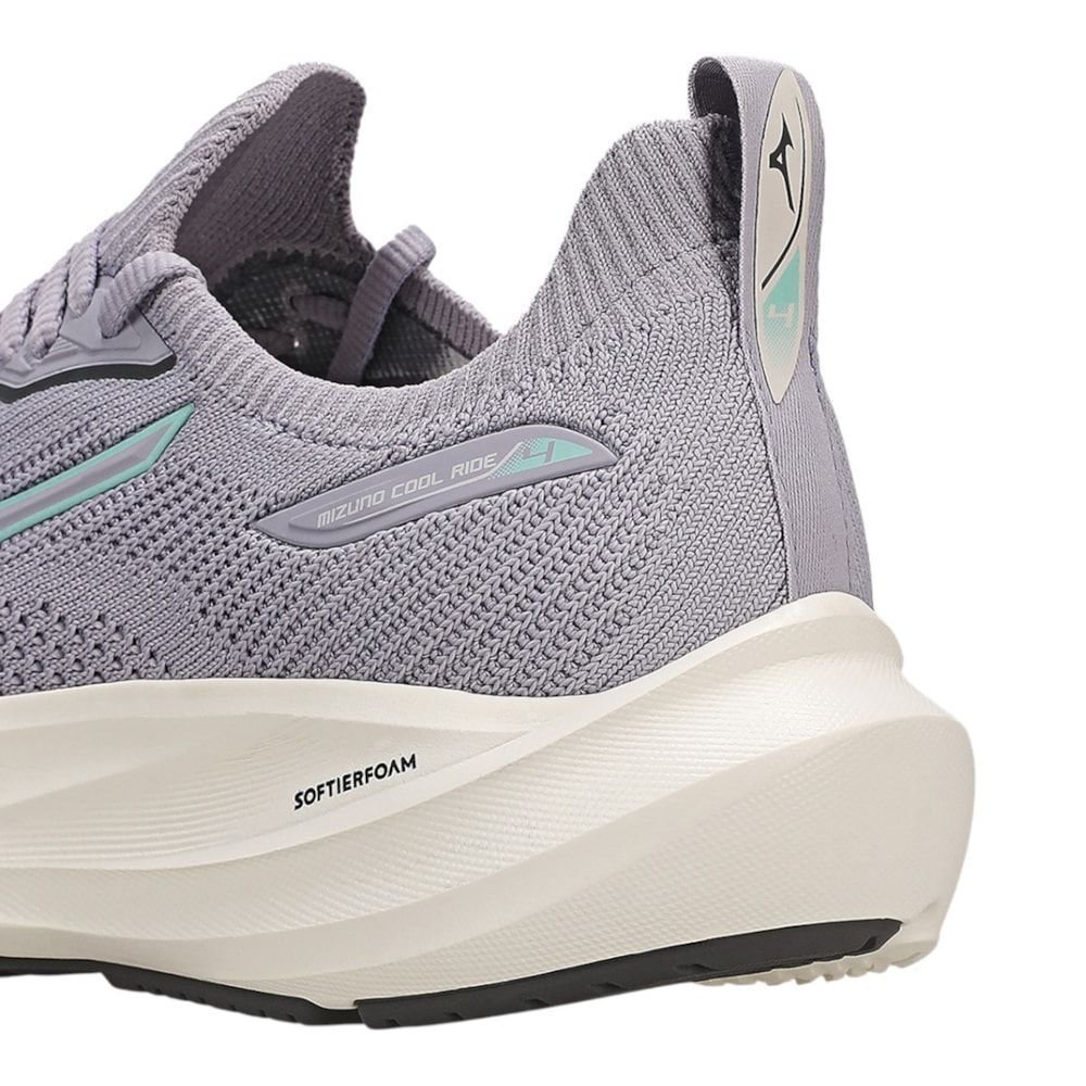 Tênis Mizuno Cool Ride 4 Feminino Lilás 3