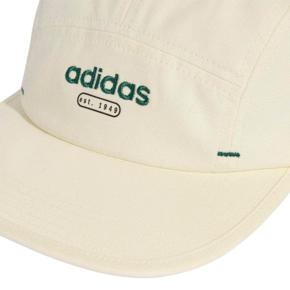 Boné Adidas Linear Canvas 5P Bege 3