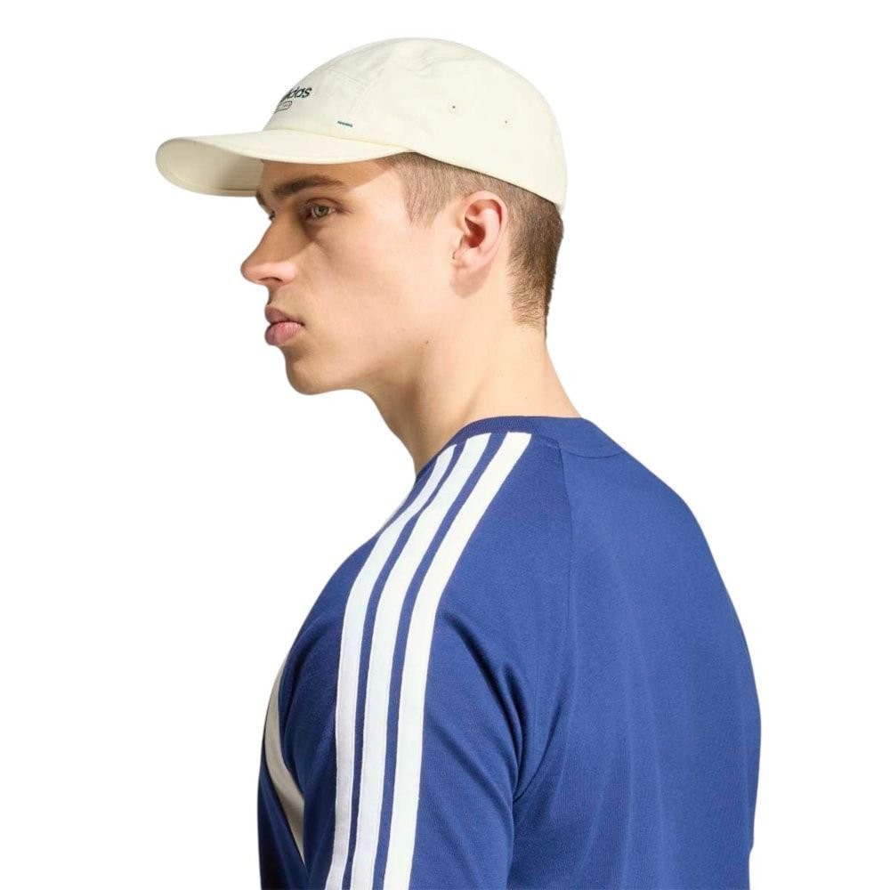 Boné Adidas Linear Canvas 5P Bege 6