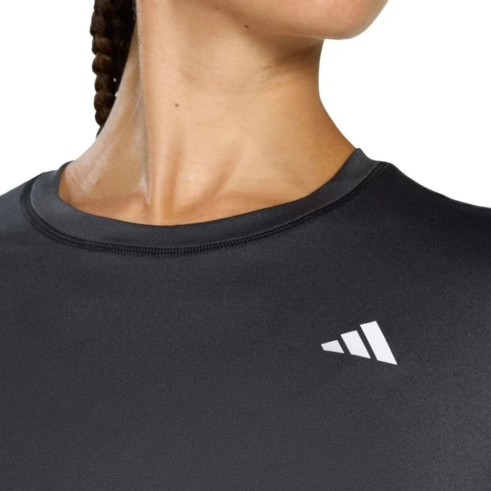 Camiseta Adidas Workout Essentials Feminina Preto 3