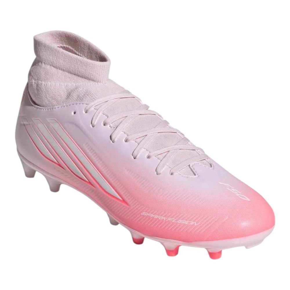 Chuteira Campo Adidas F50 Sparkfusion Club FG/AG Feminina Rosa 3