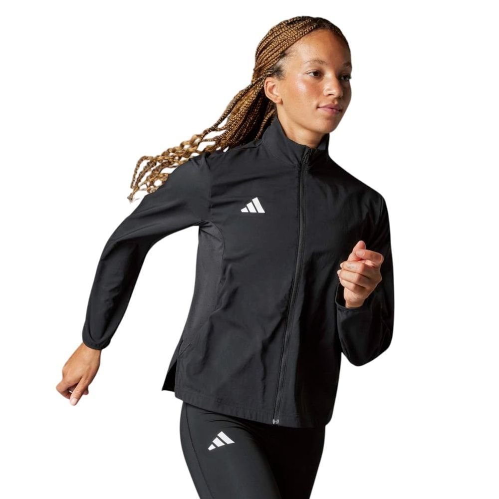 Jaqueta Adidas Adizero Essentials Feminina Preto 3