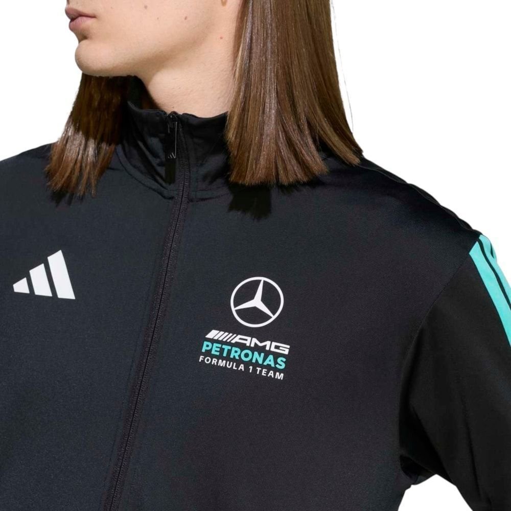 Jaqueta Adidas Mercedes AMG Petronas DNA Masculina Preto 4