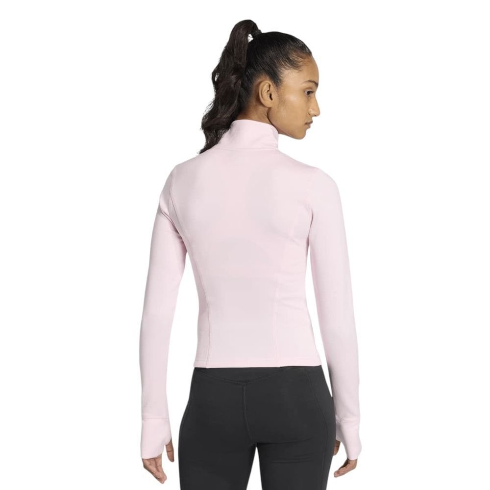Jaqueta Adidas Optime Essentials Feminina Rosa 2
