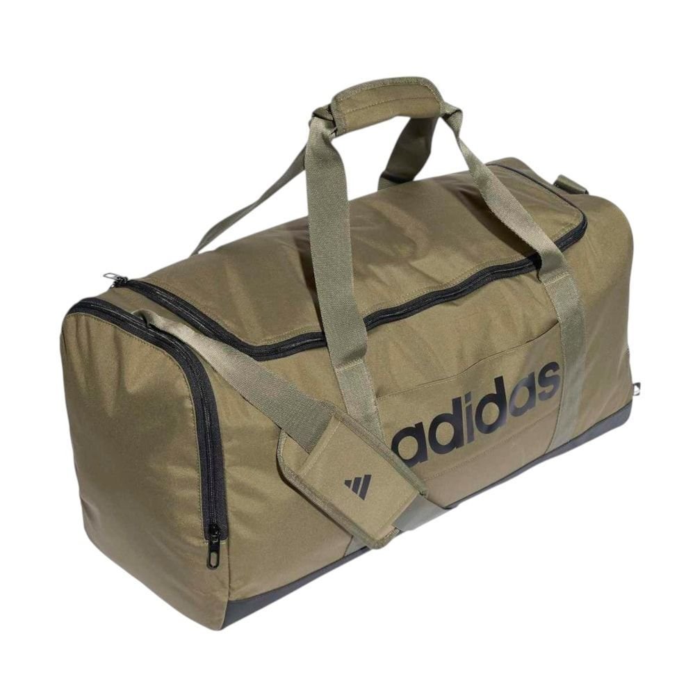 Mala Adidas Duffel Essentials Linear Média Verde 3