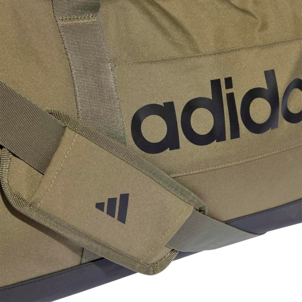 Mala Adidas Duffel Essentials Linear Média Verde 5