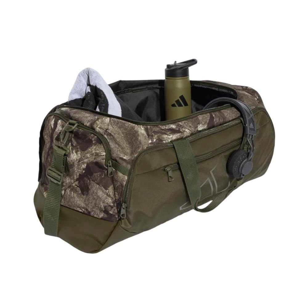 Mala Adidas Duffle Training Defender Média Verde 4