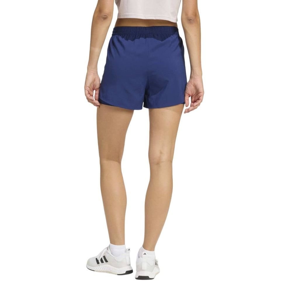 Short Adidas 2 em 1 Workout Essentials Feminino Azul 2