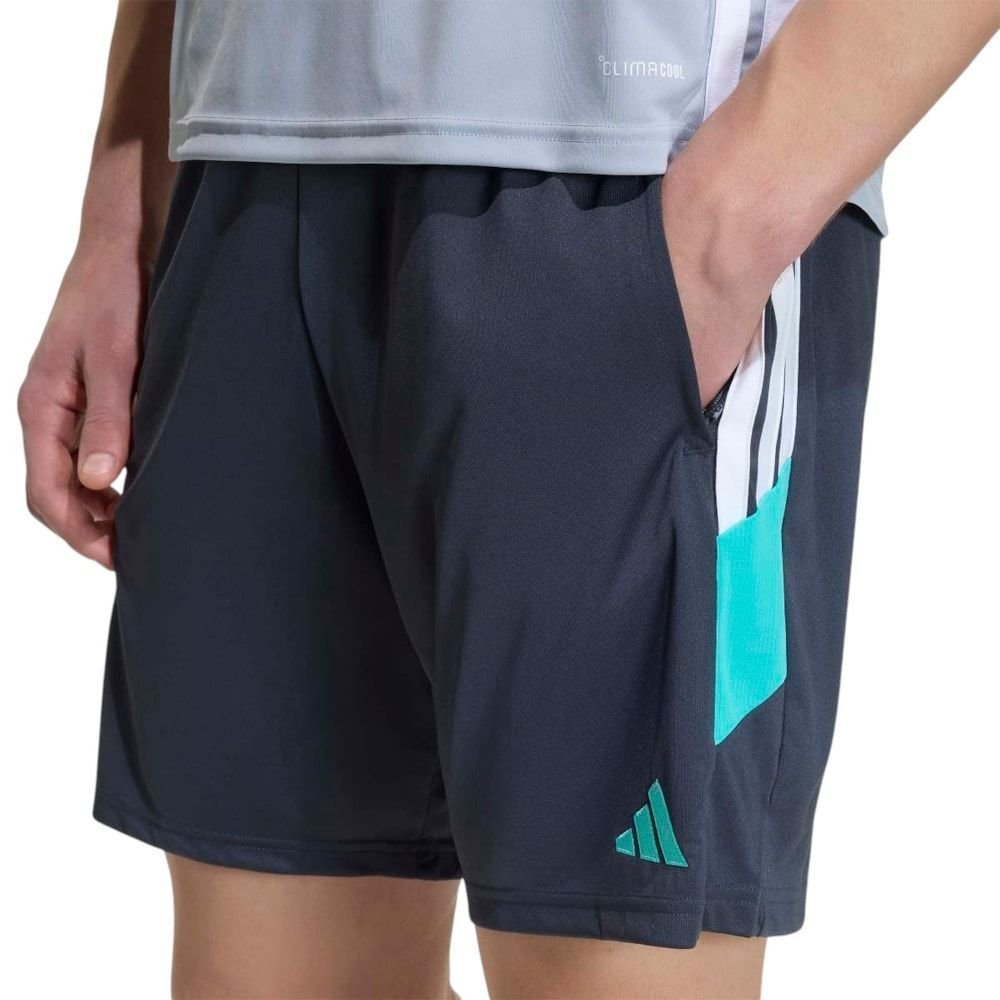 Short Adidas Tiro 26 Essentials Masculino Cinza 3