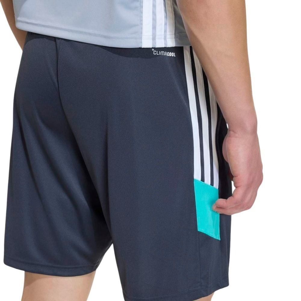 Short Adidas Tiro 26 Essentials Masculino Cinza 4