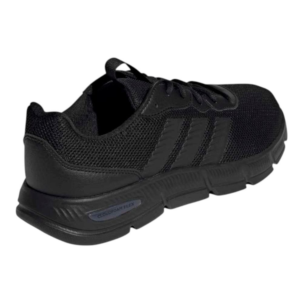 Tênis Adidas Cloudfoam Flex Laces Masculino Preto 4